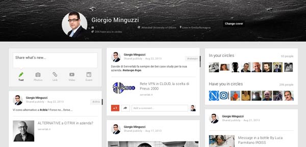 Flat Design secondo Google